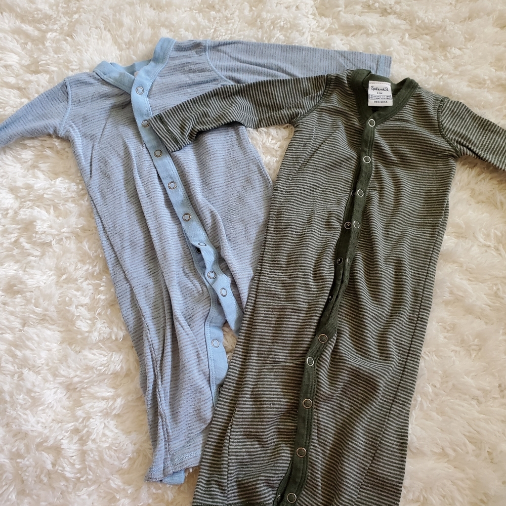 Two baby boy Splendid onesies